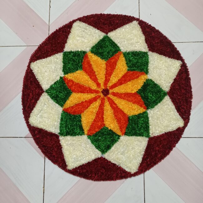 Woolen Mat Rangoli