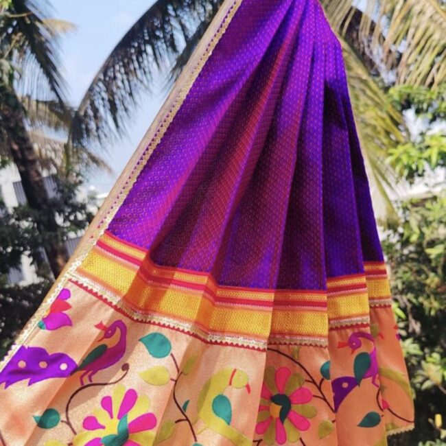 Khan paithani mix gudhi vastra