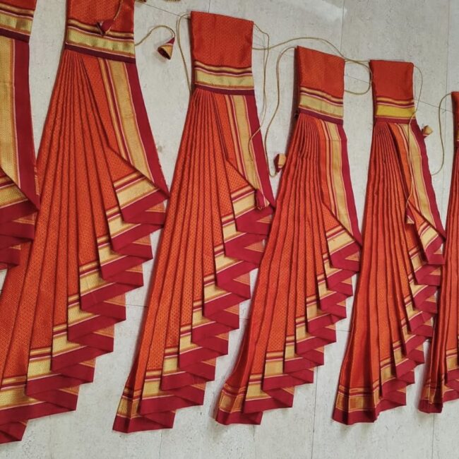 Keshari peshwai gudhivastra